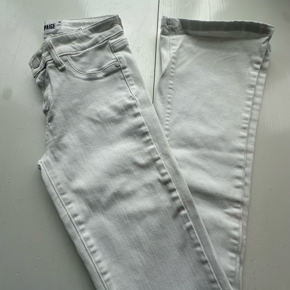 PAIGE Women's White Jeans